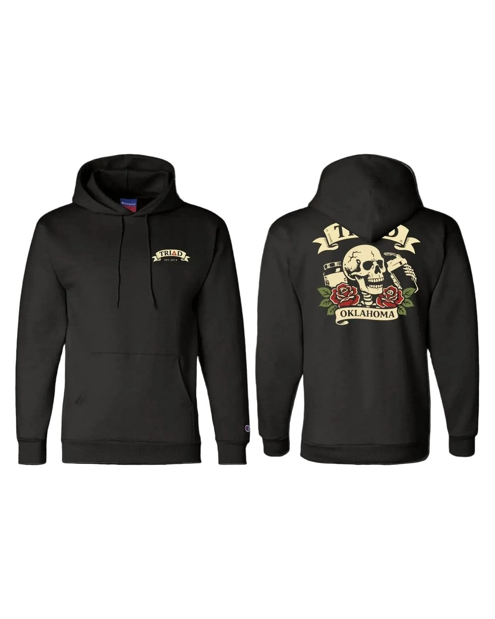 Skull & Shaker American Traditional Hoodie